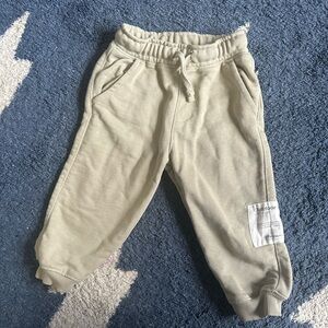 Toddler Zara  Light Green Jogger Pants